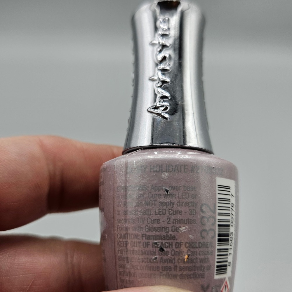 Artistic Colour Gloss Soak Off Gel Nail Polish My Holidate 270332 Shimmer Pink‎ - Picture 2 of 3